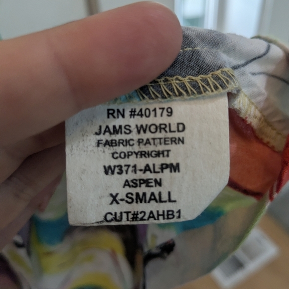 Jams World Just For Fun Colorful Abstract Dress - Picture 4 of 6